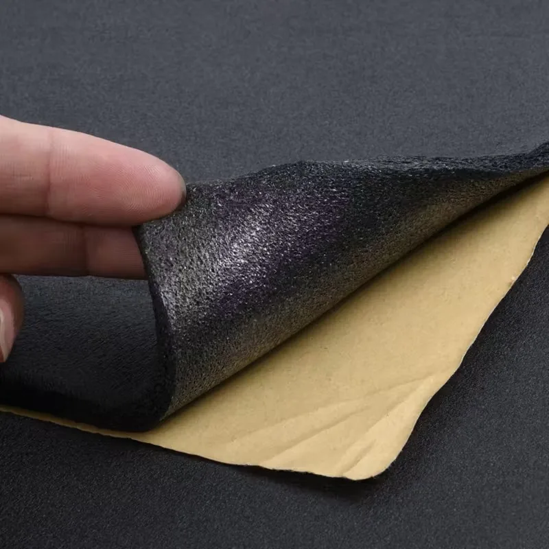 Oto Ses Isı Yalıtım 6mm Levha 120x100cm Kendinden Yapışkanlı Kauçuk Izolasyon Malzemesi
