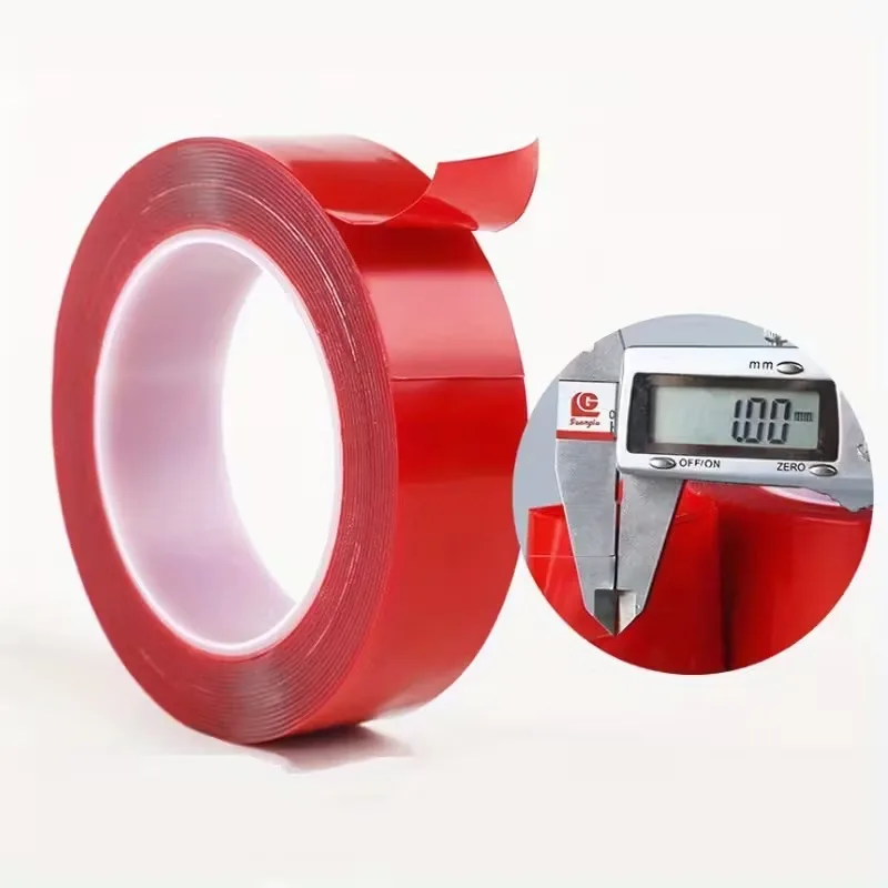 Silikon Çift Taraflı Montaj Bantı Şeffaf Tape 19mm X 33mt