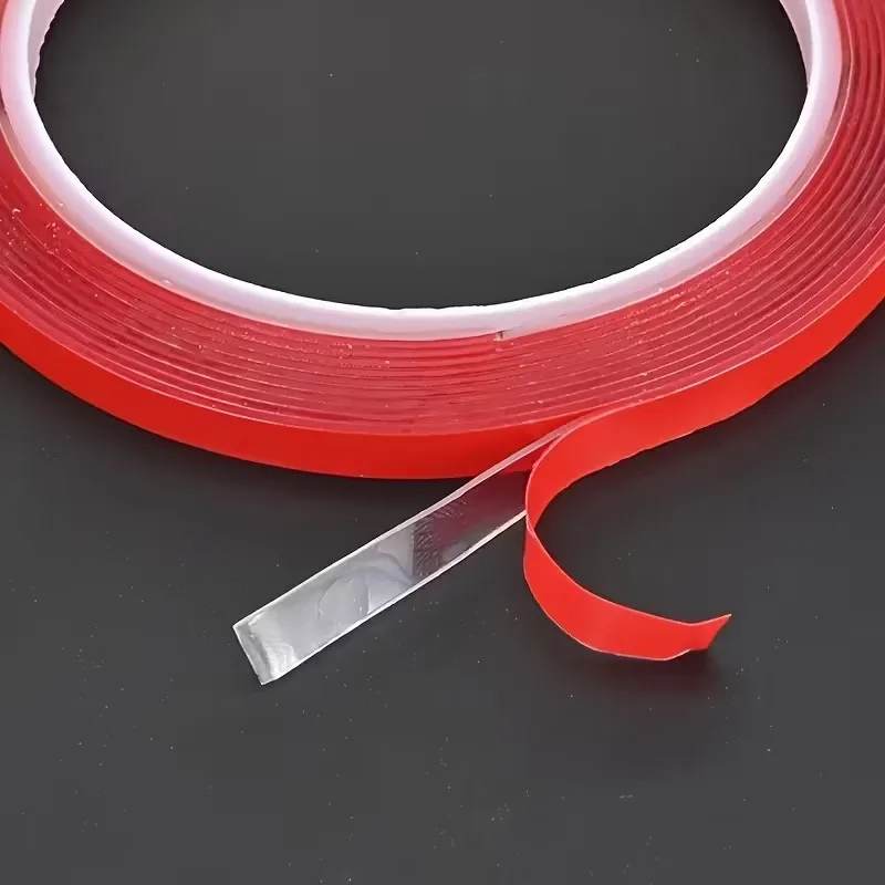 Silikon Çift Taraflı Montaj Bandı Şeffaf 10 mm x 5 Metre – Güçlü Yapışkanlı Tape