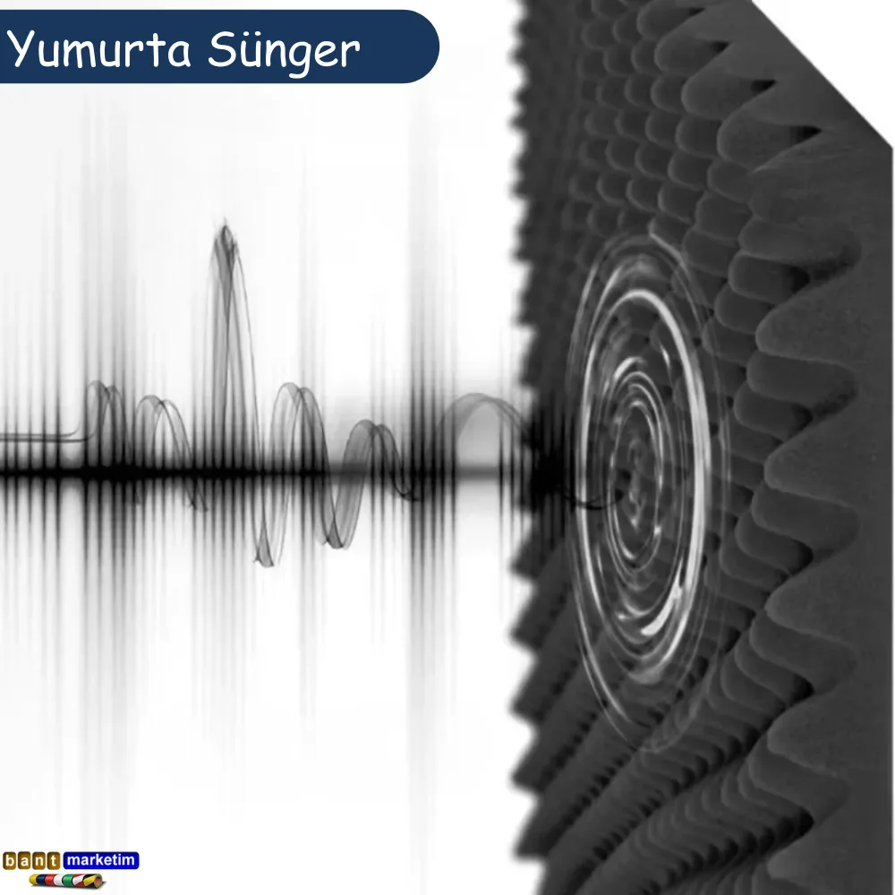 30mm Yanmaz Akustik Yumurta Yalıtım Süngeri 50 Dns 100cmx100cm (1m²)